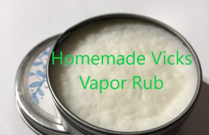 Homemade Vicks Vapor Rub